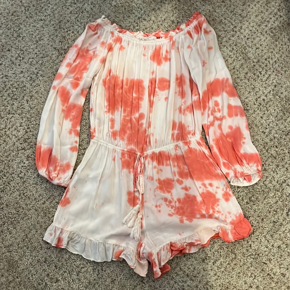 Tie-dye romper, size L